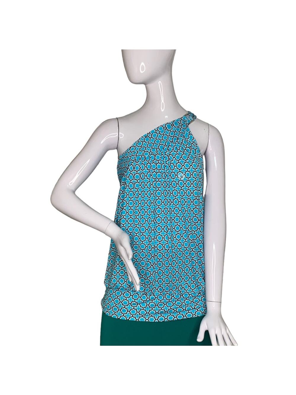 New York & Company NWT One Shoulder Blouse Size M